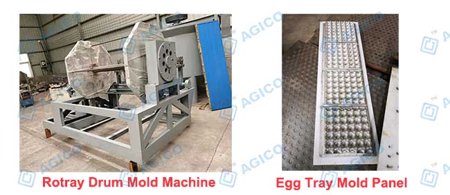 Rotary Drum Egg Tray Machine