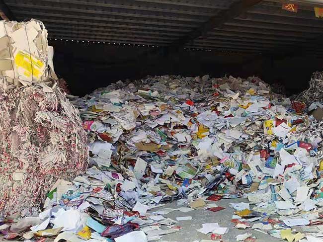 Waste Paper Raw Material