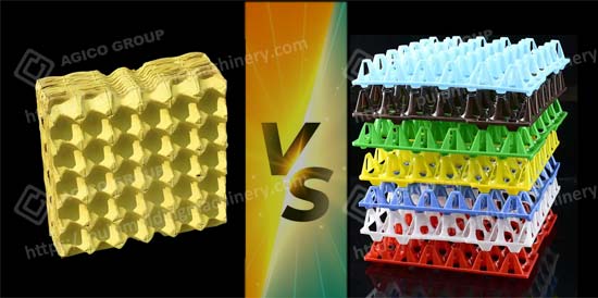 Pulp-Molded-Egg-Tray-VS-Plastic-Egg-Tray