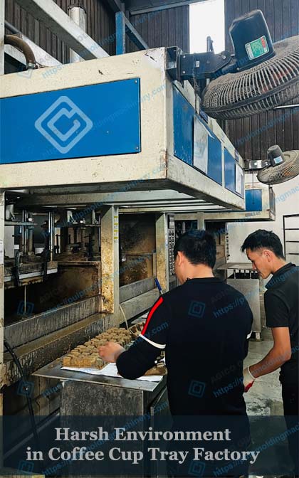 Harsh-Environment-of-Coffee-Cup-Tray-Production