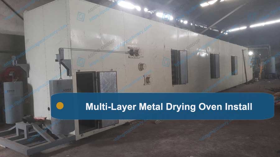 Multi-Layer-Metal-Drying-Oven-Install
