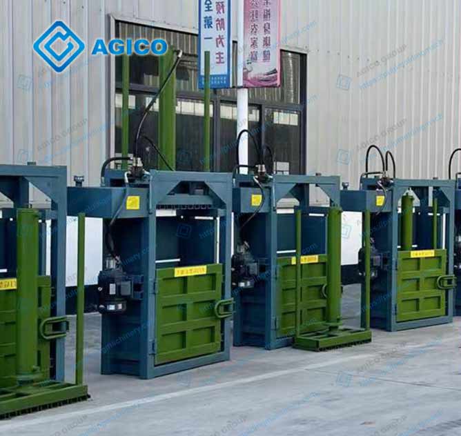 Vertical Hydraulic Waste Paper Baler Machine for Sale