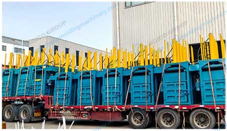 Waste Paper Baler Machine Delivery