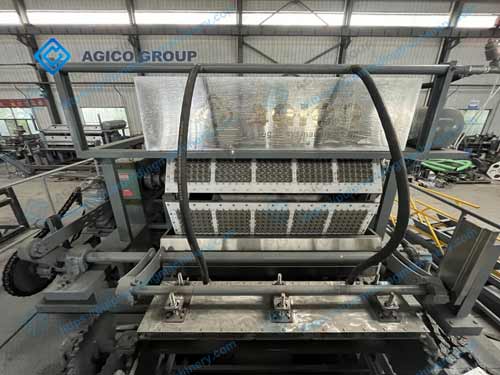 5x8 Molds 6000pcs/h Egg Tray Making Machine